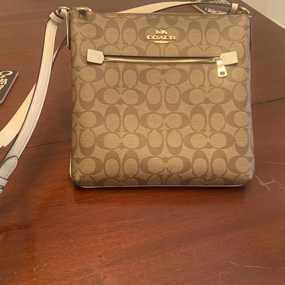 Coach Rowan File Bag in Signature Canvas